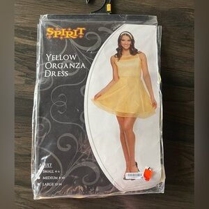 Spirit Yellow Organza Dress